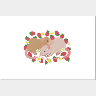 They Won’t Eat Strawberries! Posters and Art